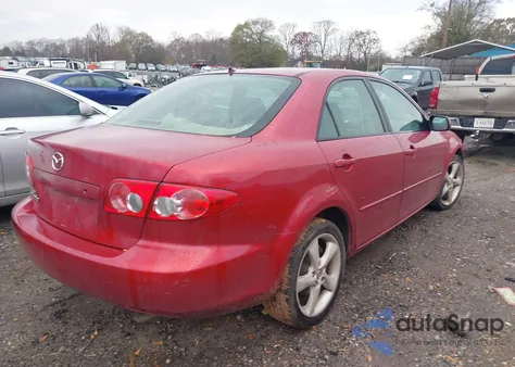 2005 Mazda Mazda6 I Base из США, поврежденный, VIN 1YVFP80C155M61940